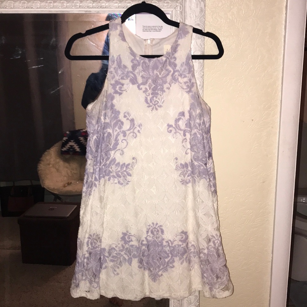 Francesca’s lace dress.